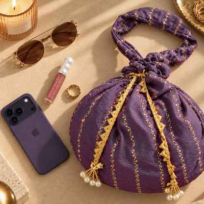 Festive Potli  (Amethyst Moon Potli)